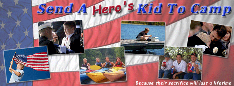 Send a Hero's Kid to Camp page image
